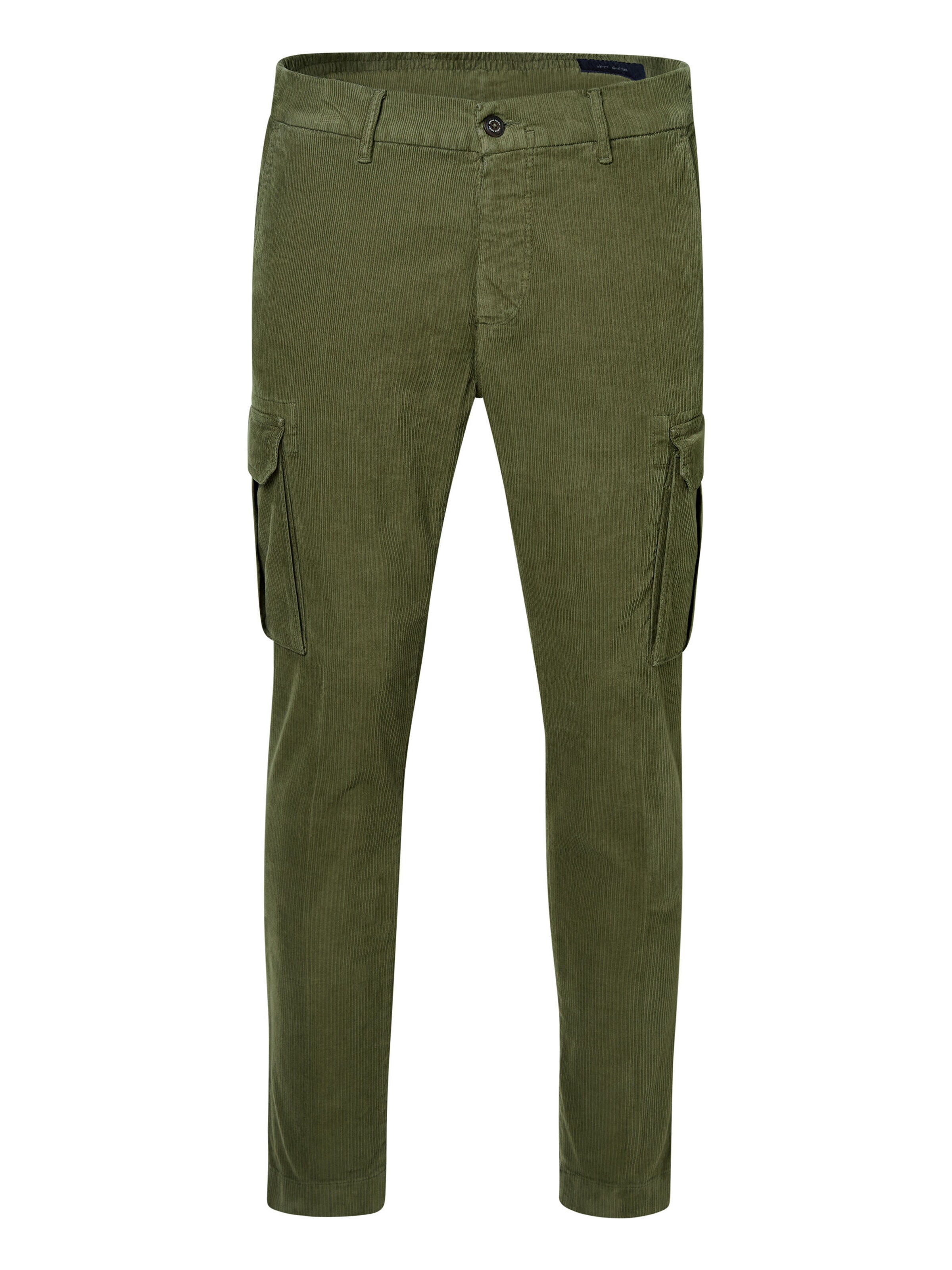 PIERRE CARDIN Regular Cargobroek 'Cean' in Groen: voorkant