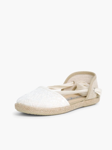 Sandales Pisamonas en beige : devant