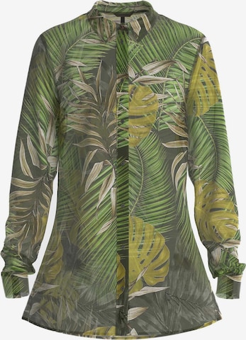 GUESS Blouse 'Clouis' in Groen: voorkant