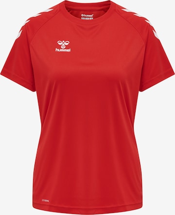 Hummel - Camiseta funcional en rojo: frente