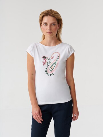 TATUUM Shirt 'AMANDA' in White: front