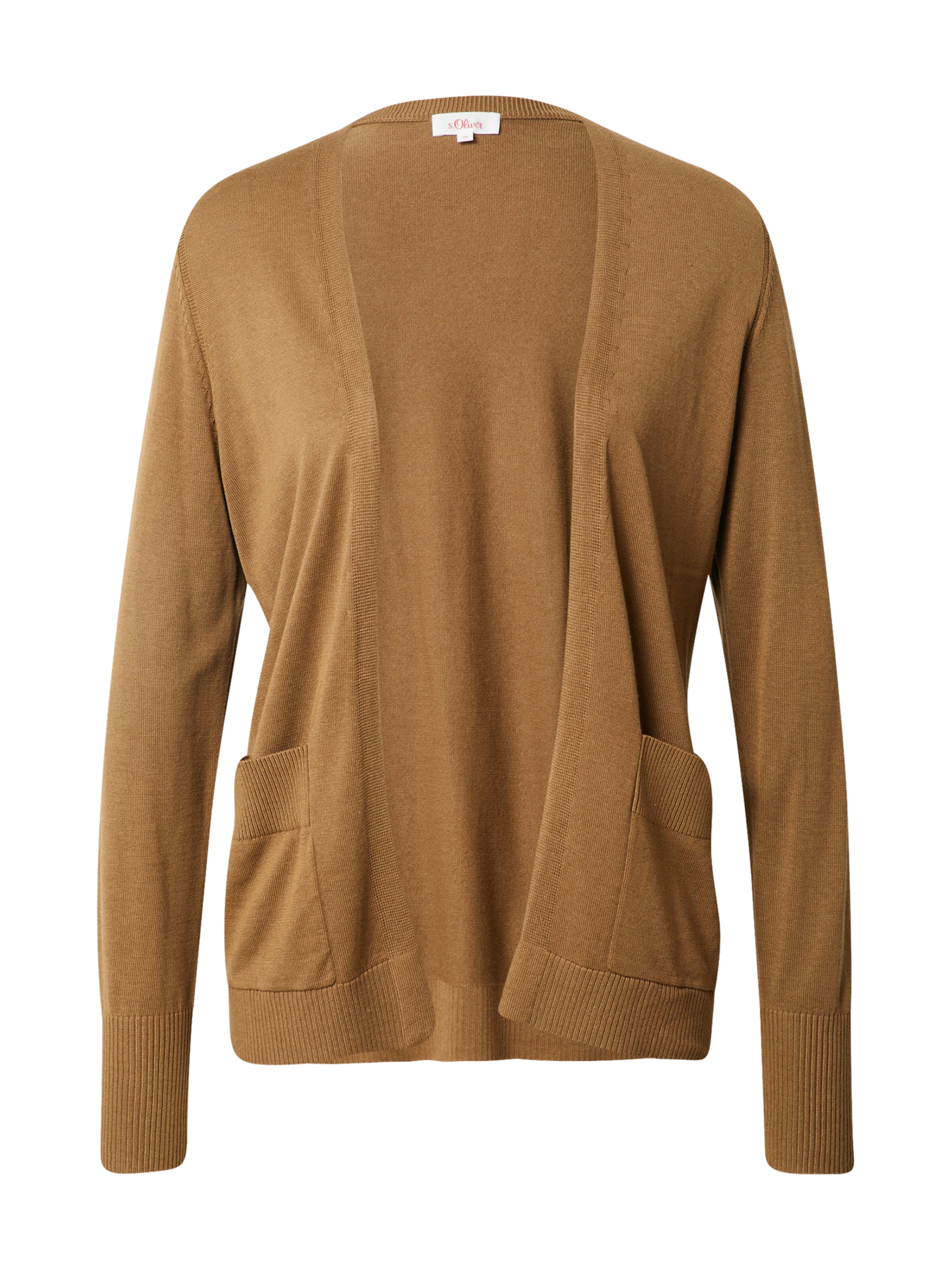 s.Oliver Strickjacke in Braun: Vorderseite