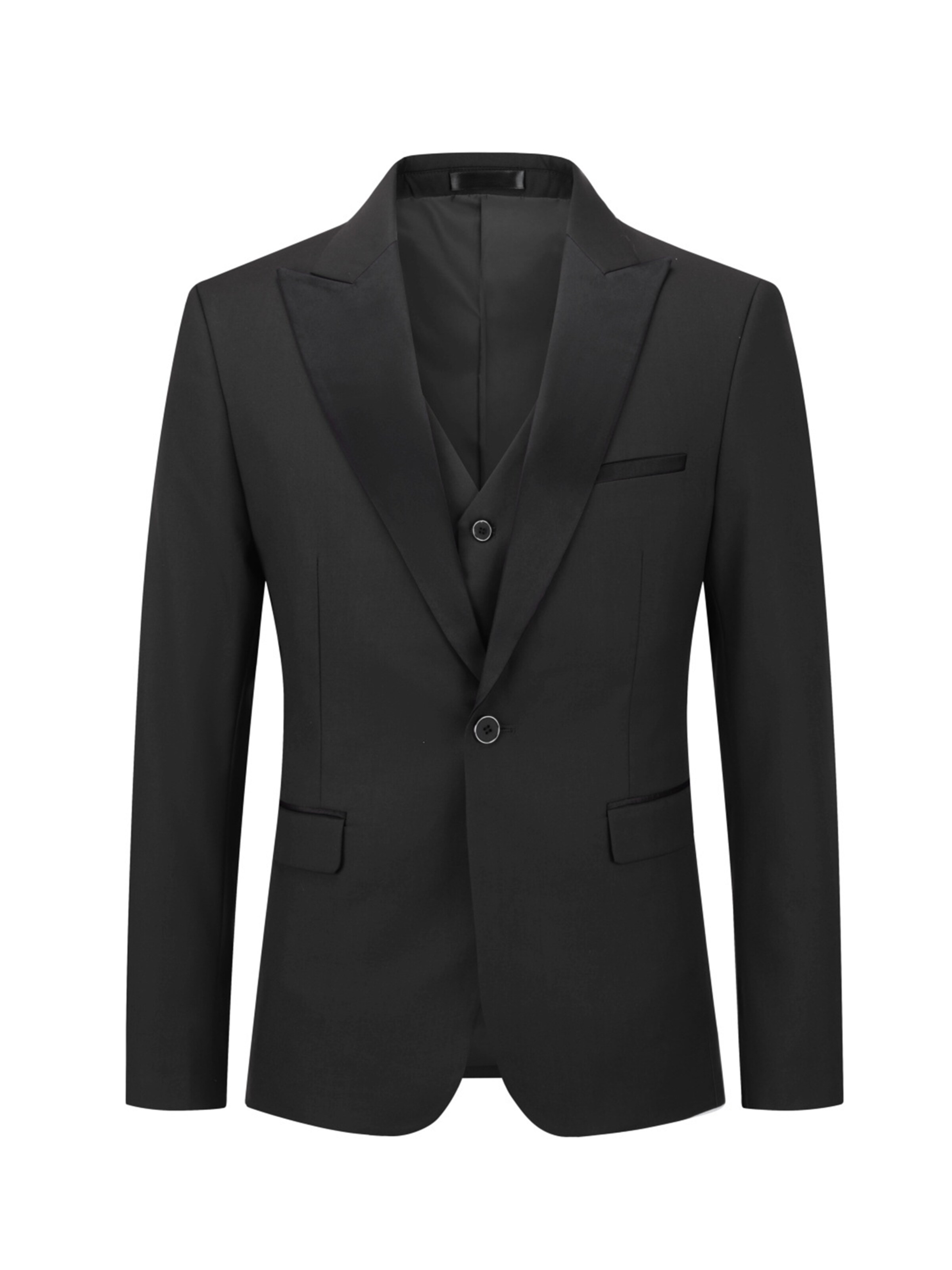 Youthup Slim fit Suit in Black