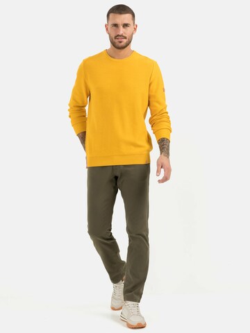 CAMEL ACTIVE Pullover in Gelb