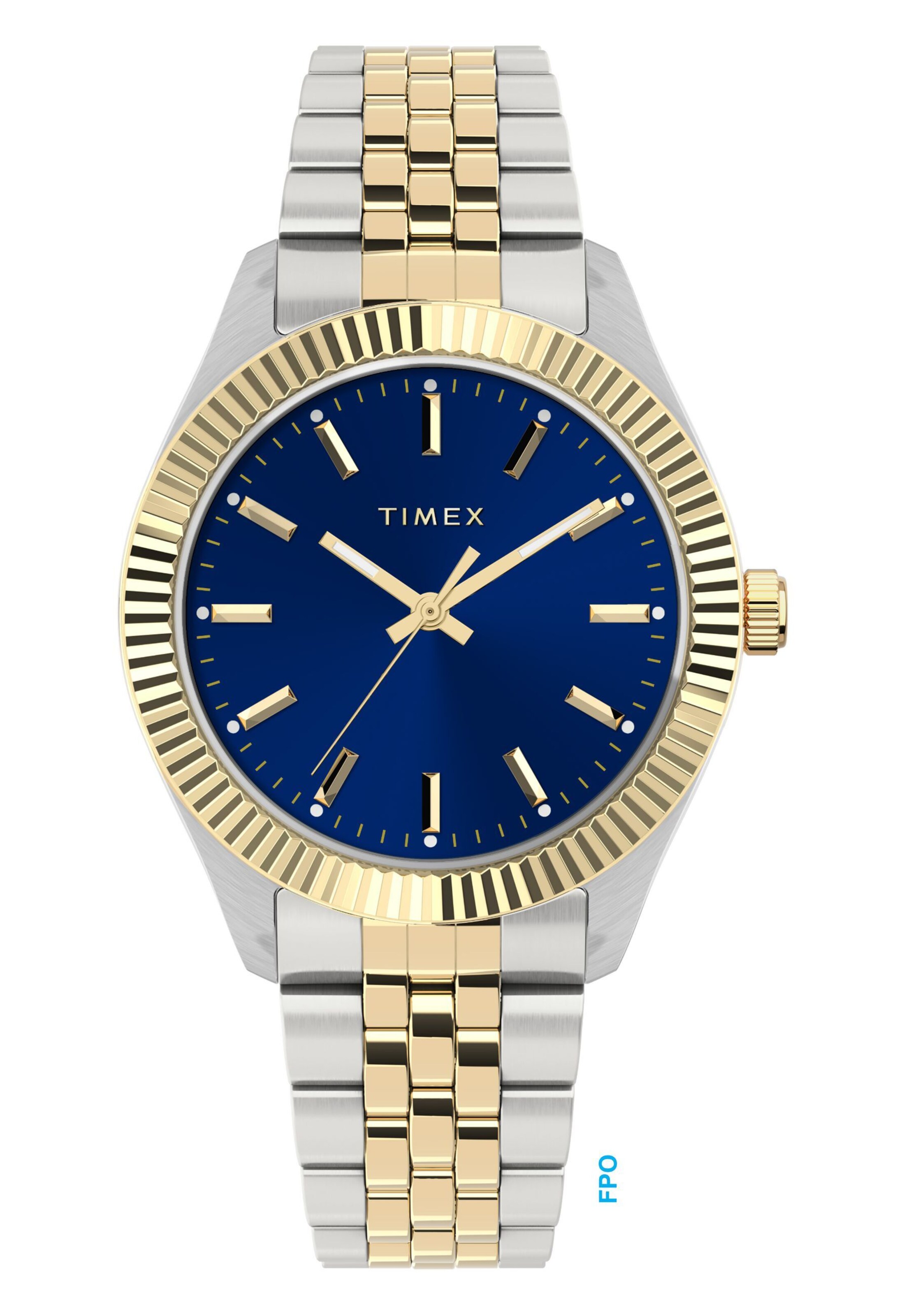 TIMEX Analoguhr 'Legacy' in Silber: Vorderseite