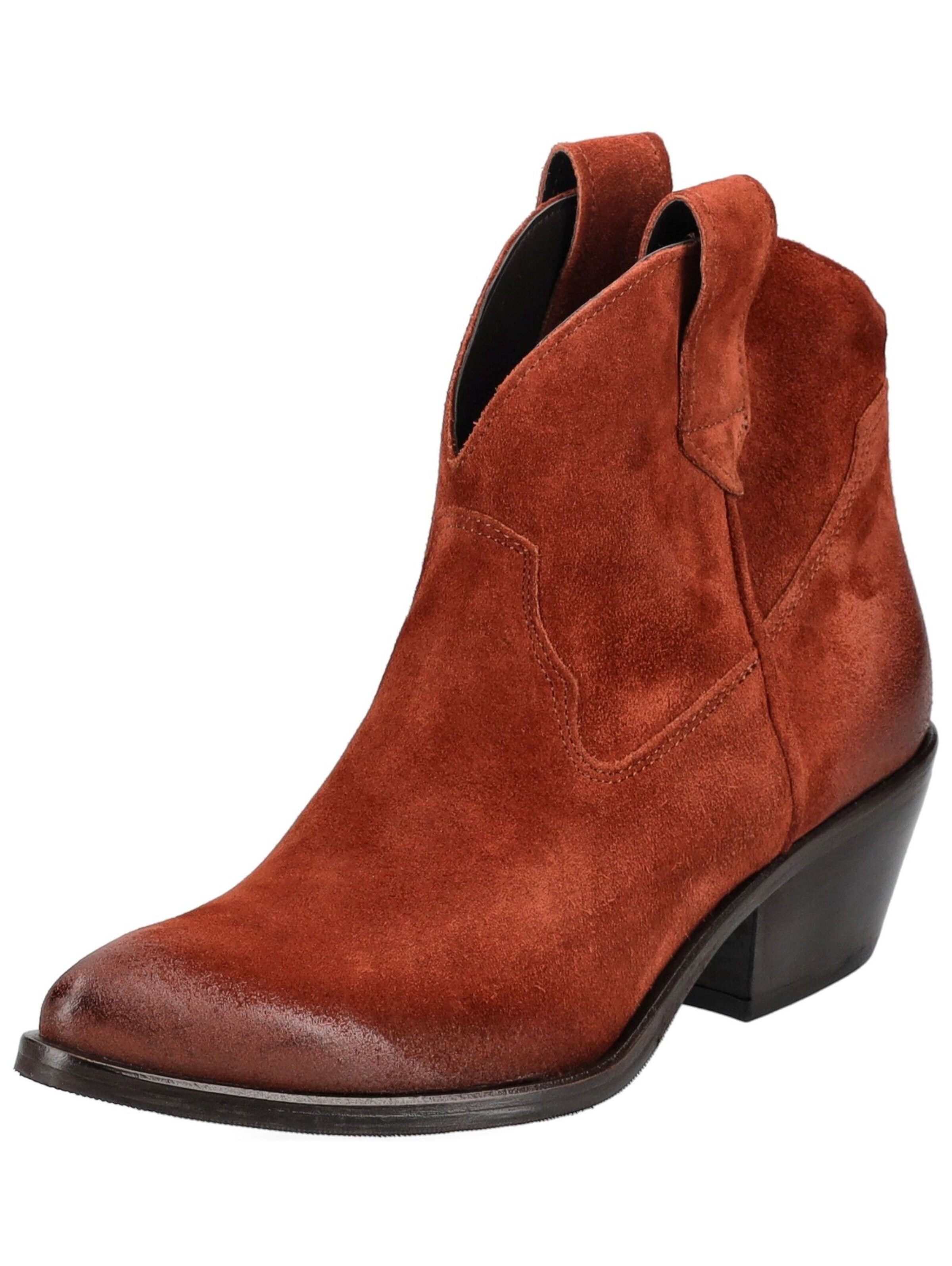 Bottines LAZAMANI en rouge : devant