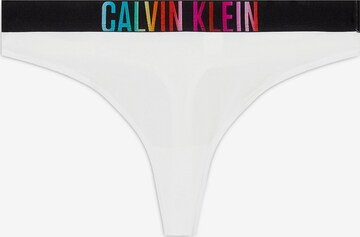 Calvin Klein Underwear Plus String 'Intense Power' in Wit: voorkant