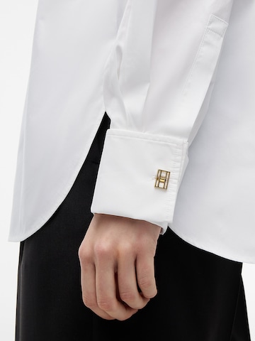 Chemisier TOMMY HILFIGER en blanc