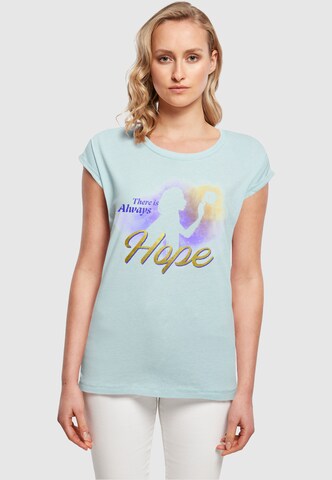 ABSOLUTE CULT Shirt 'Wish - Gradient There Is Always Hope' in Blue: front