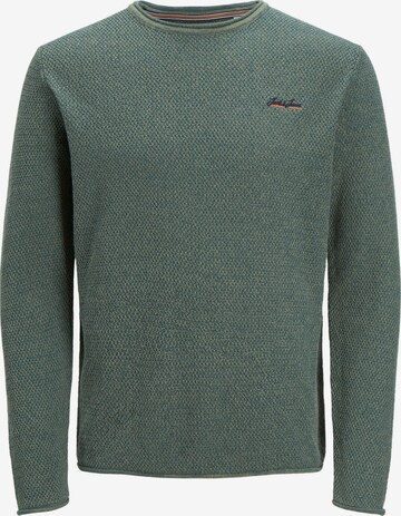 JACK & JONES Sweater 'Paul Tons' in Green: front