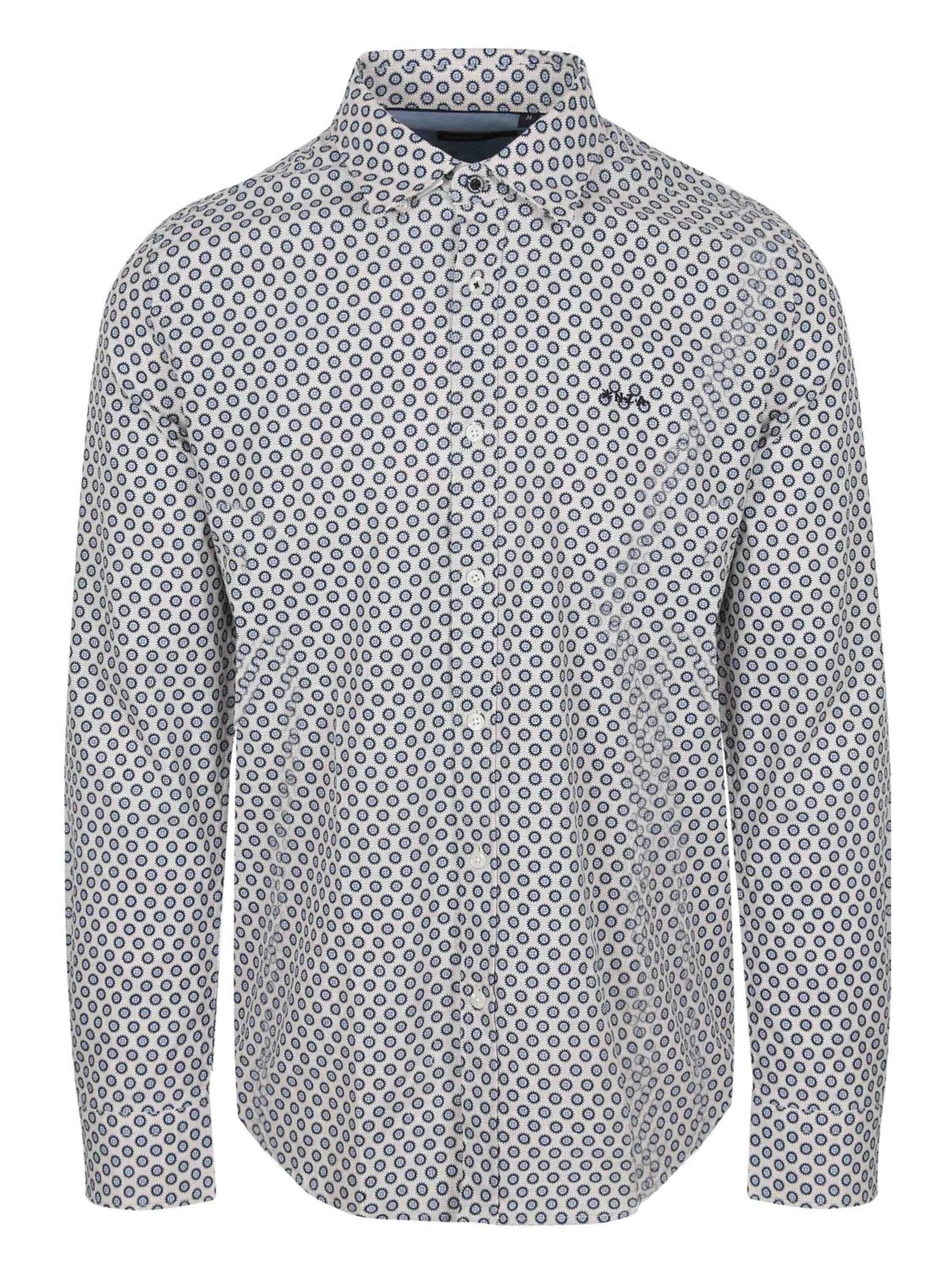 Coupe regular Chemise 'Jaden' NZA New Zealand Auckland en bleu : devant