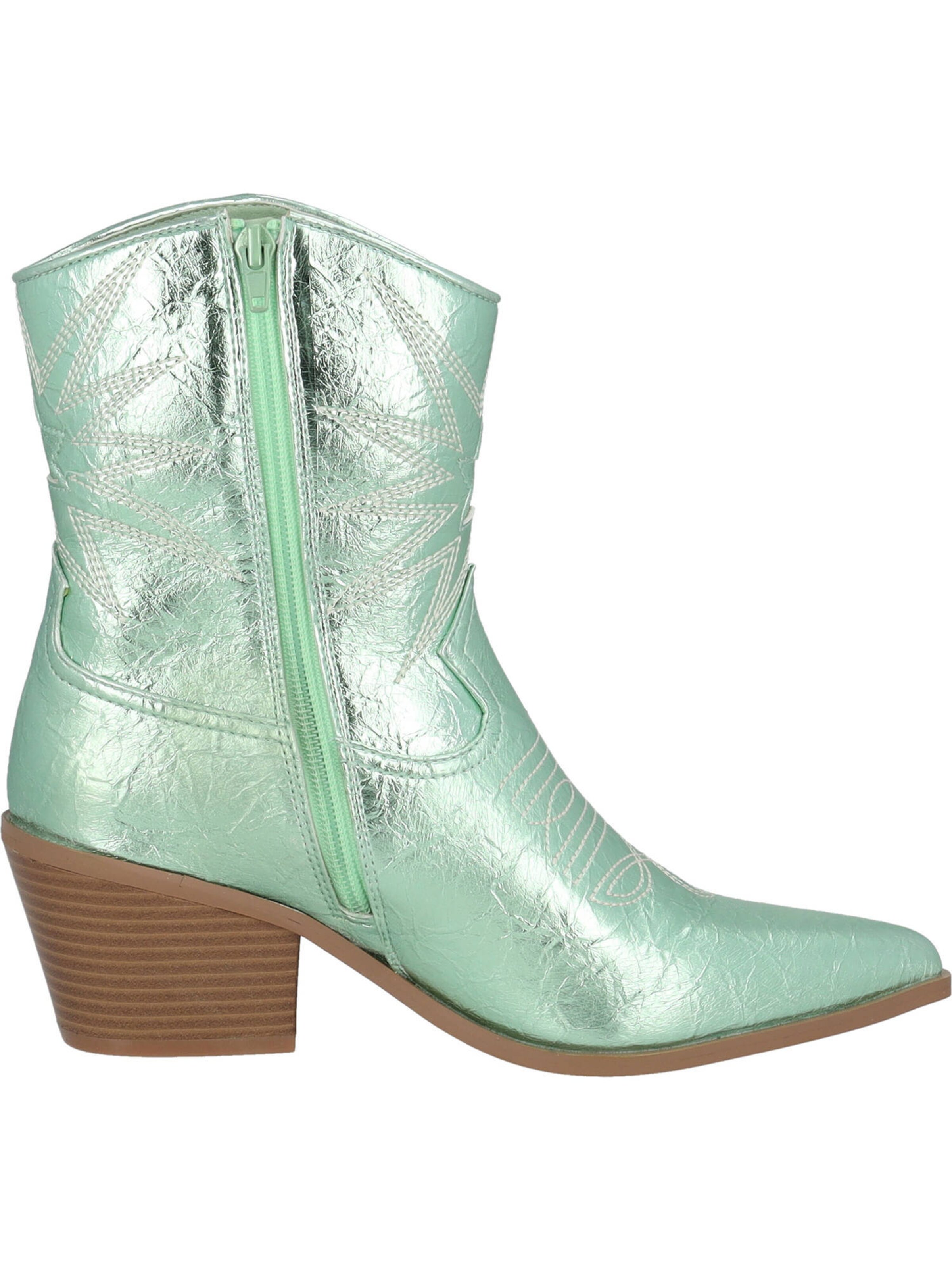 LA STRADA Ankle Boots in Green