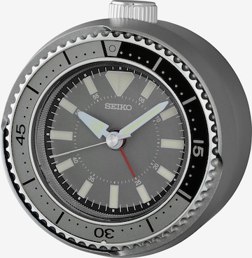 SEIKO Wecker in Silber: Vorderseite