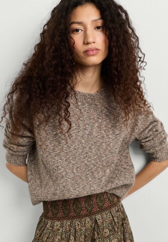 Pepe Jeans - Jersey 'AMAYA' en marrón: frente