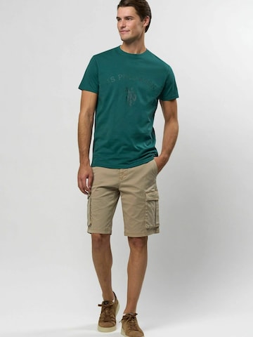U.S. POLO ASSN. Shirt 'Archibald' in Groen