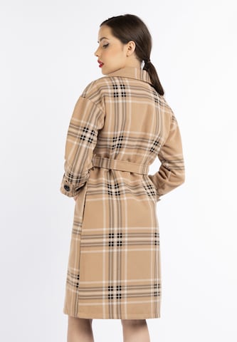 faina Mantel in Beige