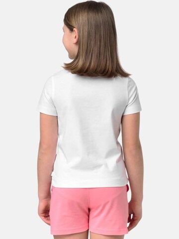 K-Way Koszulka 'K-WAY KIDS P.MELIS FLEURS JERSEY T-SHIRT' w kolorze biały