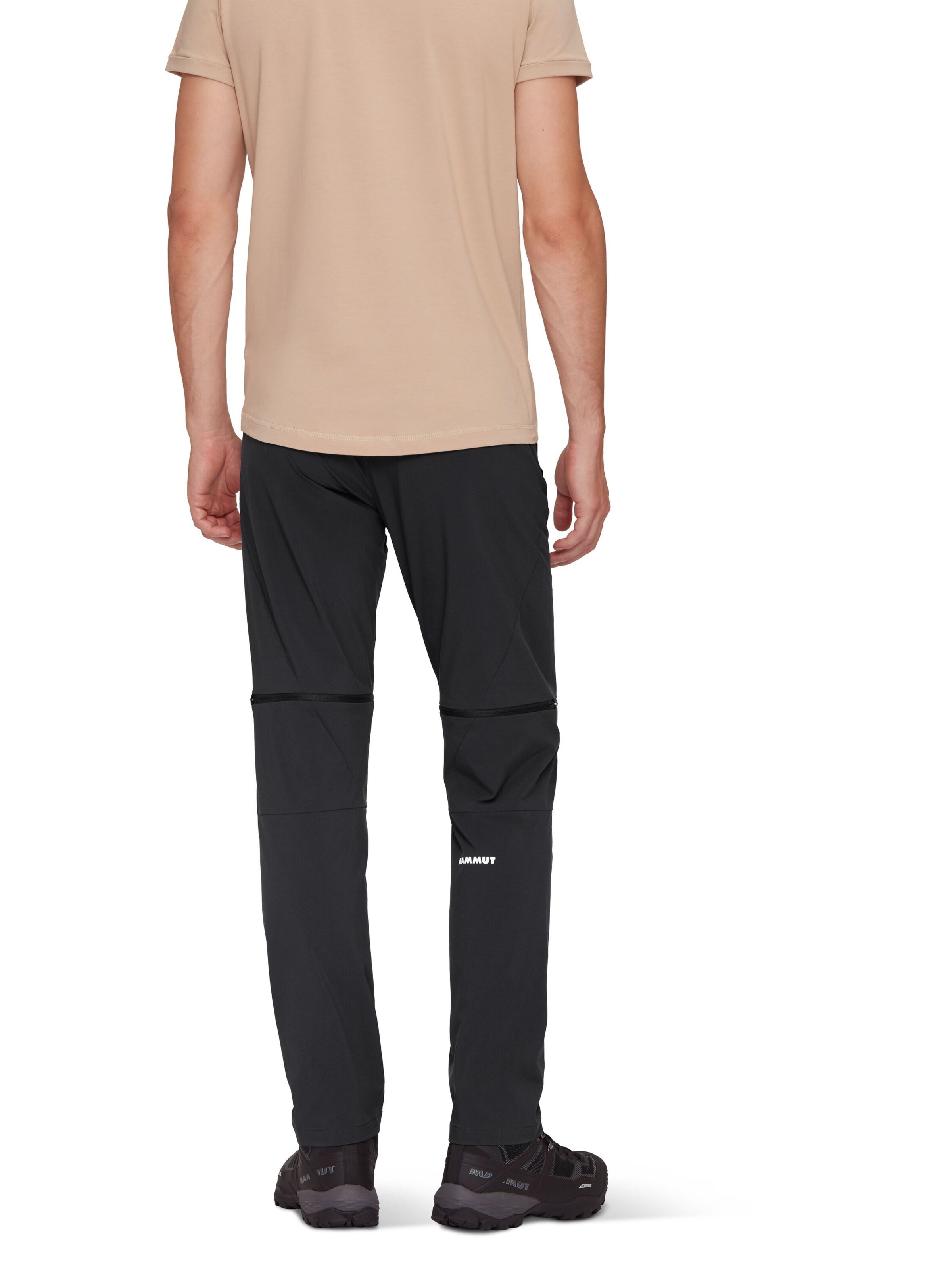 MAMMUT Regular Outdoor Pants in Black