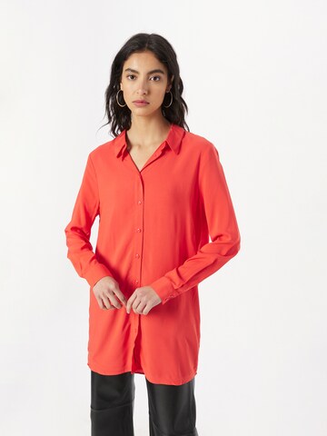 ICHI Blouse in Red: front