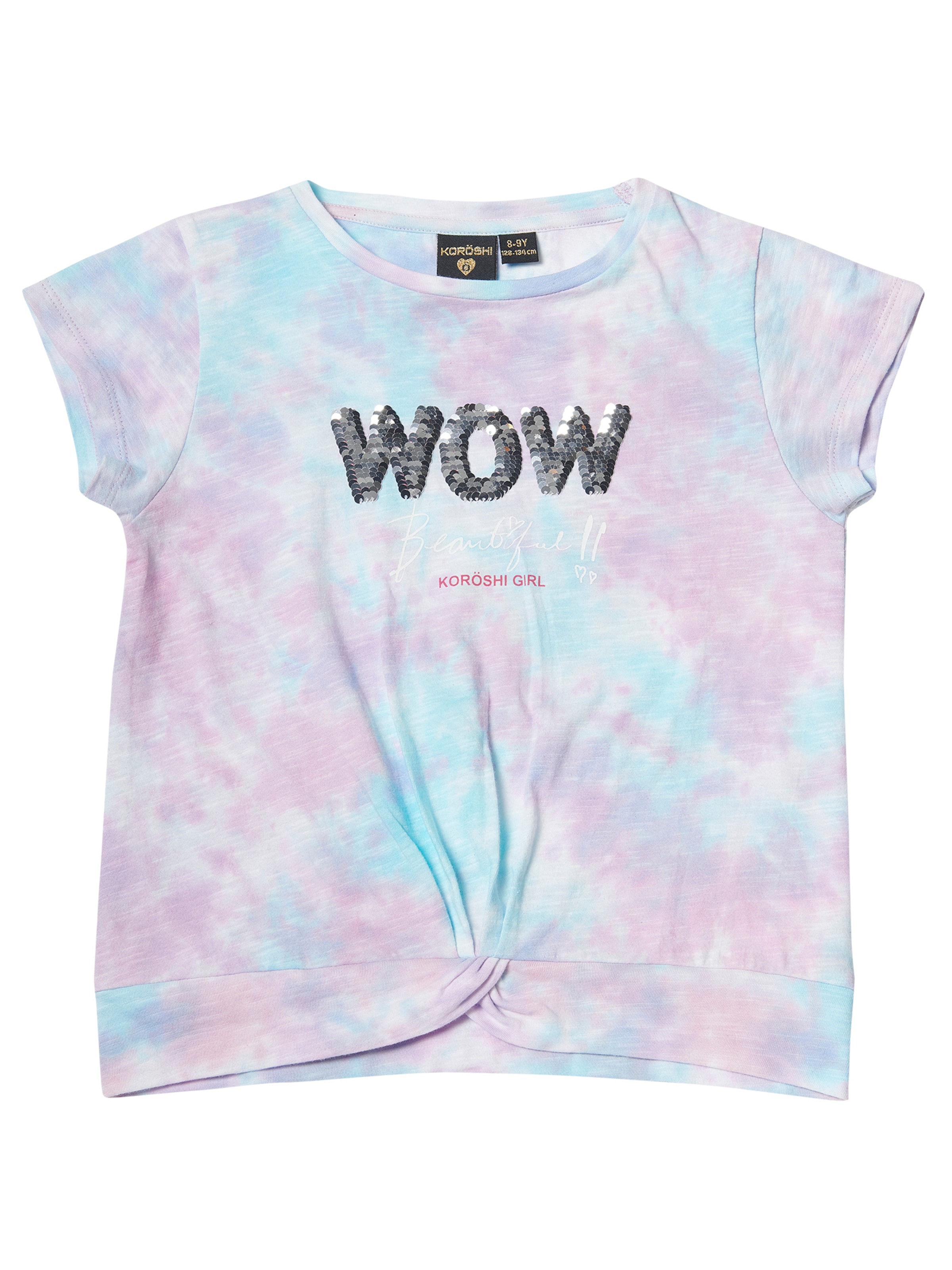 Haut KOROSHI en mélange de couleurs : devant