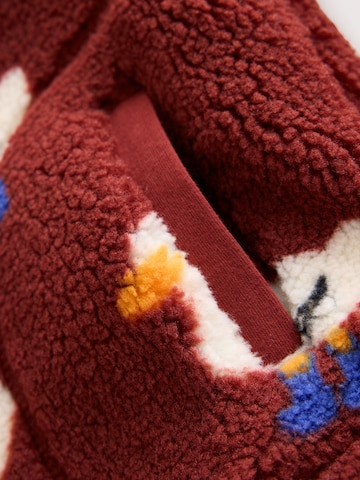 Next Fleece jas in Rood
