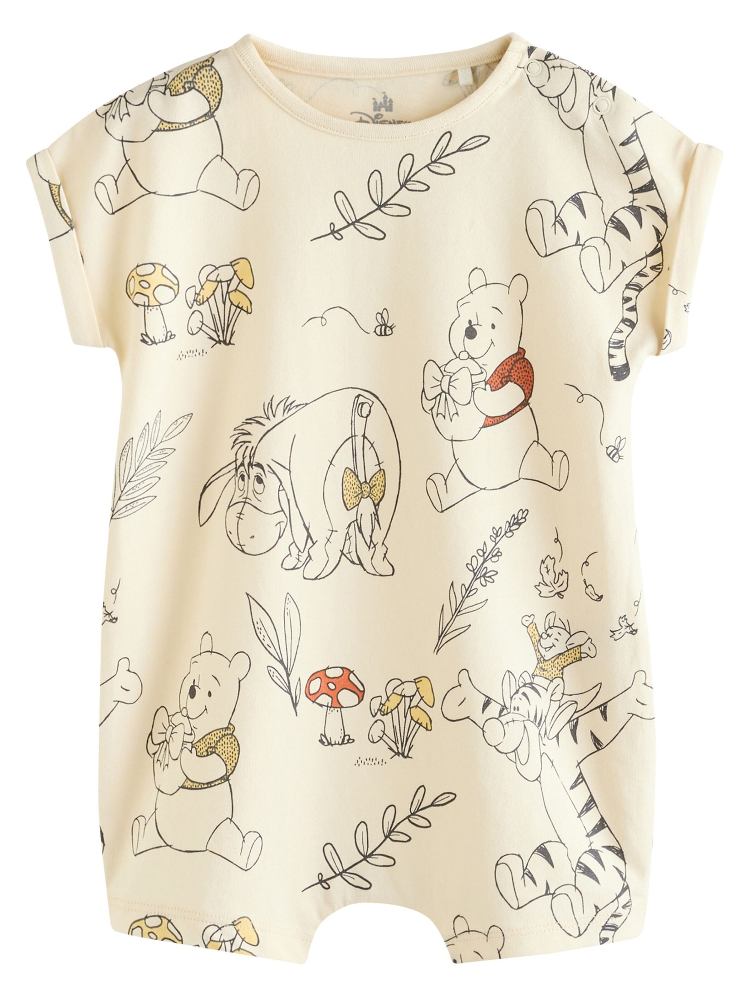 Next Śpiochy/body 'Winnie The Pooh' w kolorze żółty