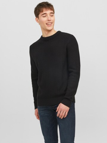 JACK & JONES Pullover 'Kyle' in Schwarz: Vorderseite
