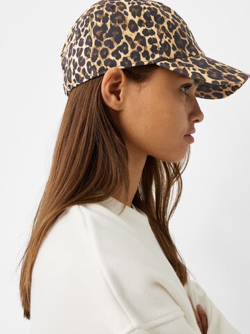 Casquette Bershka en marron