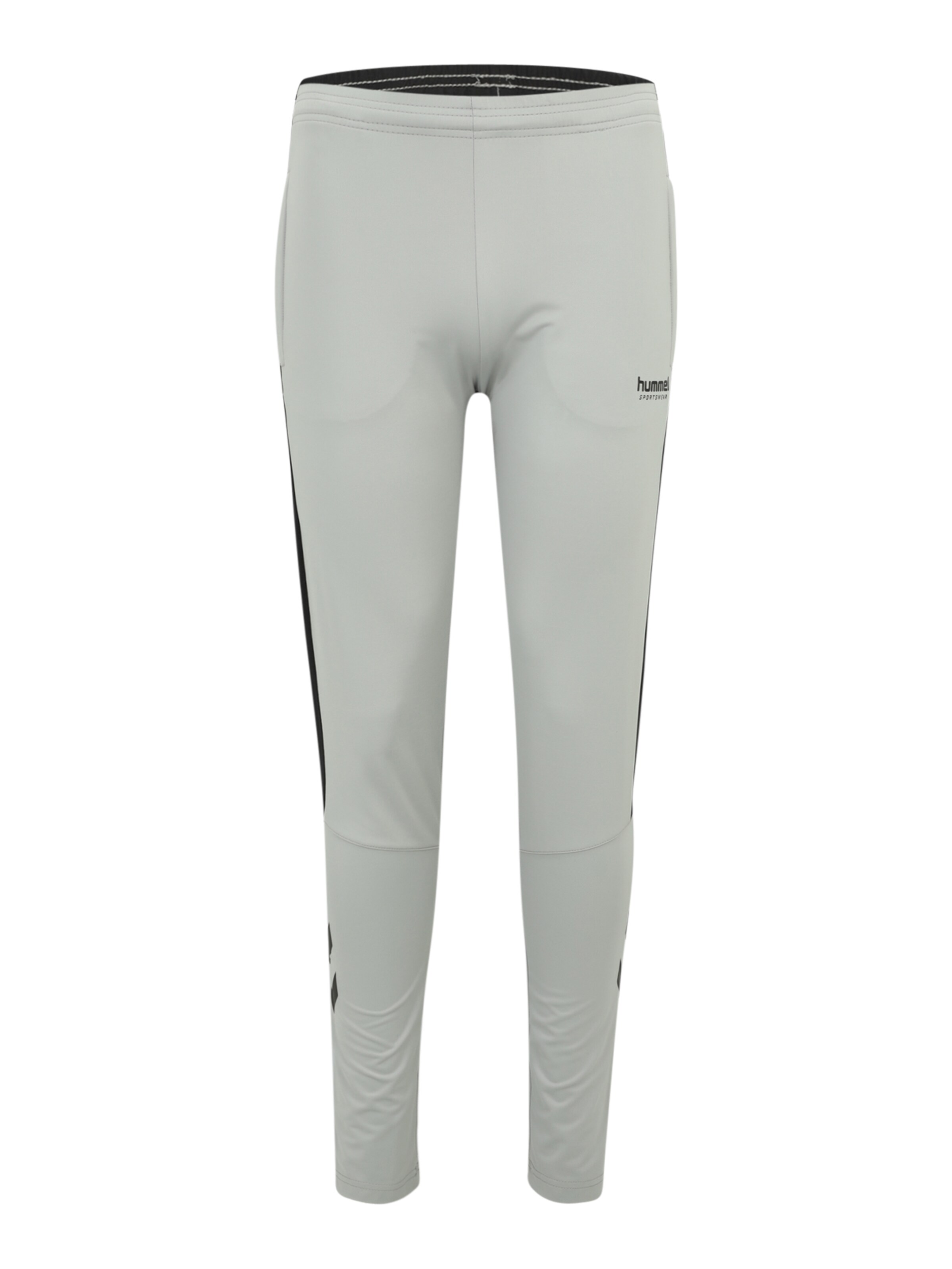 Hummel Слим фит Спортен панталон 'LGC AGILITY' в сиво: отпред
