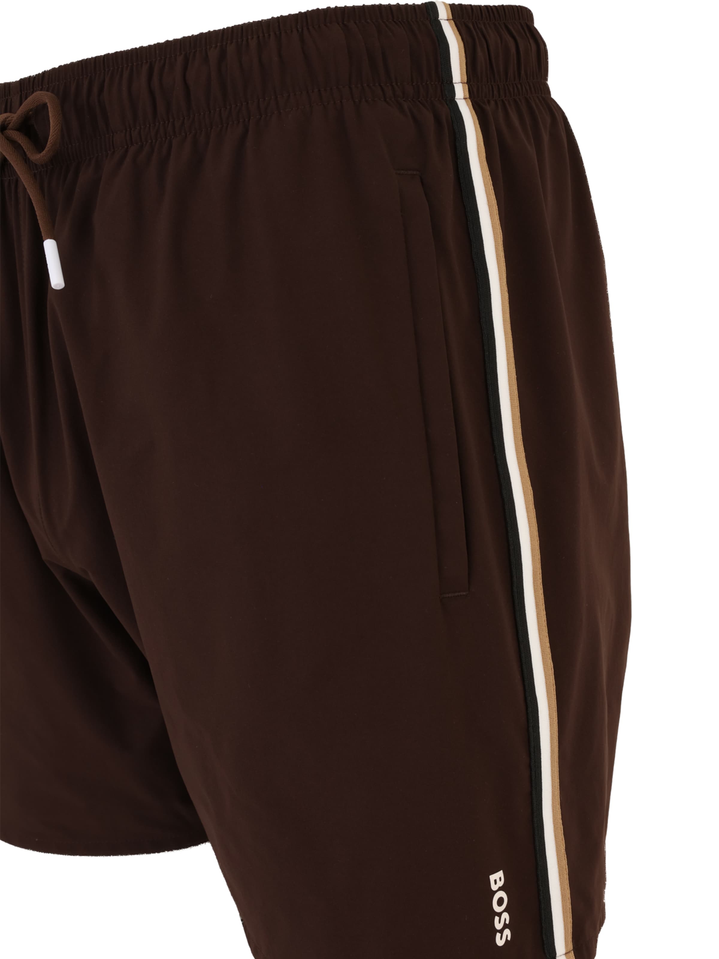 Shorts de bain 'Iconic' BOSS en marron