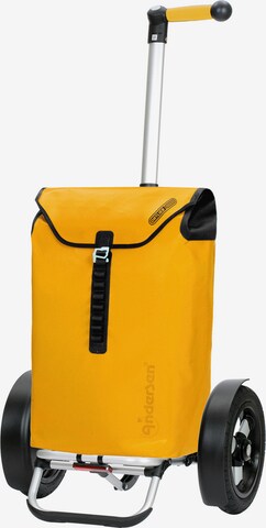 Trolley 'Tura' di Andersen Shopper in giallo: frontale