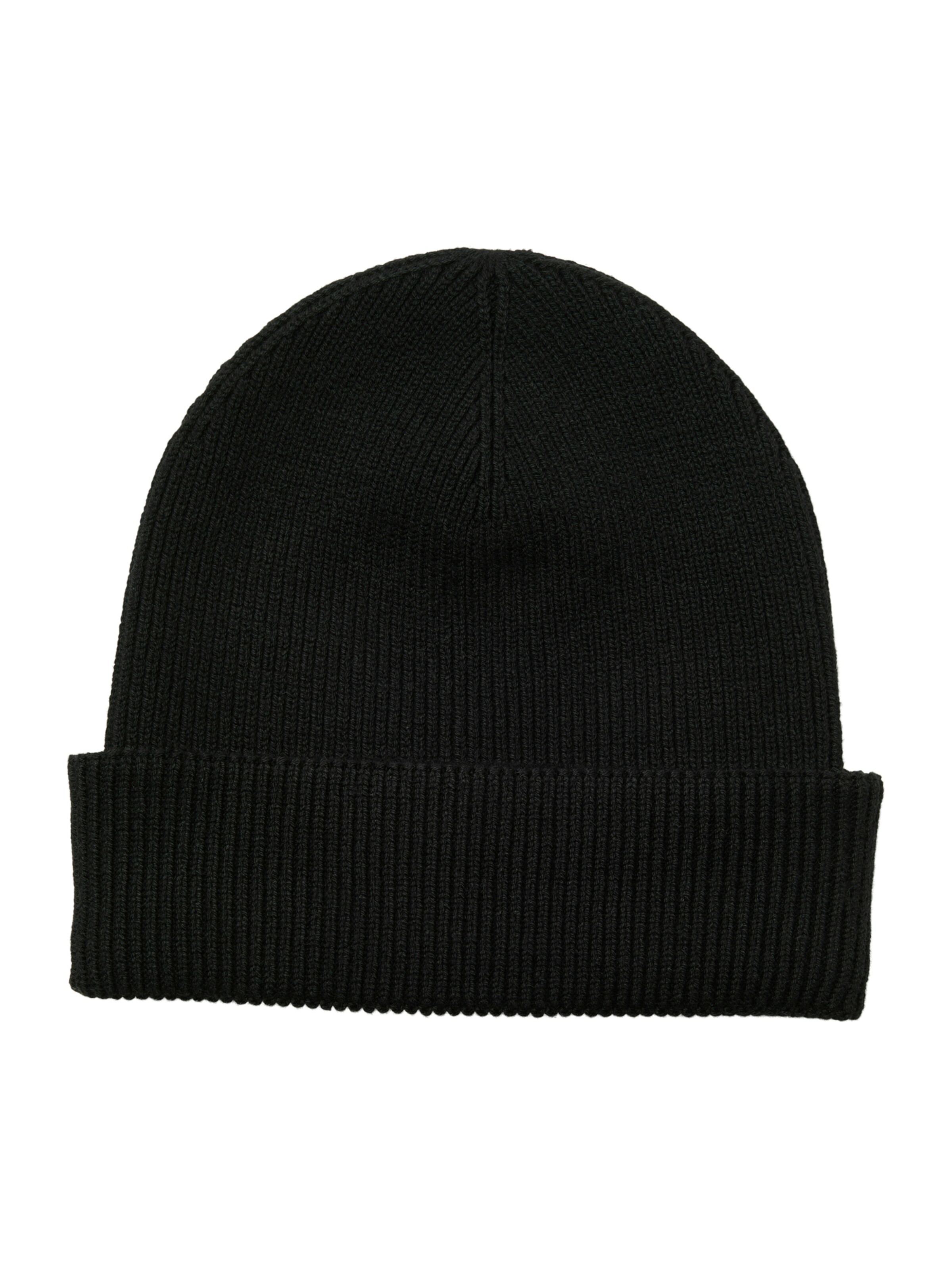 melns JACK & JONES Cepure 'JACKAMPLOOPS': no priekšpuses