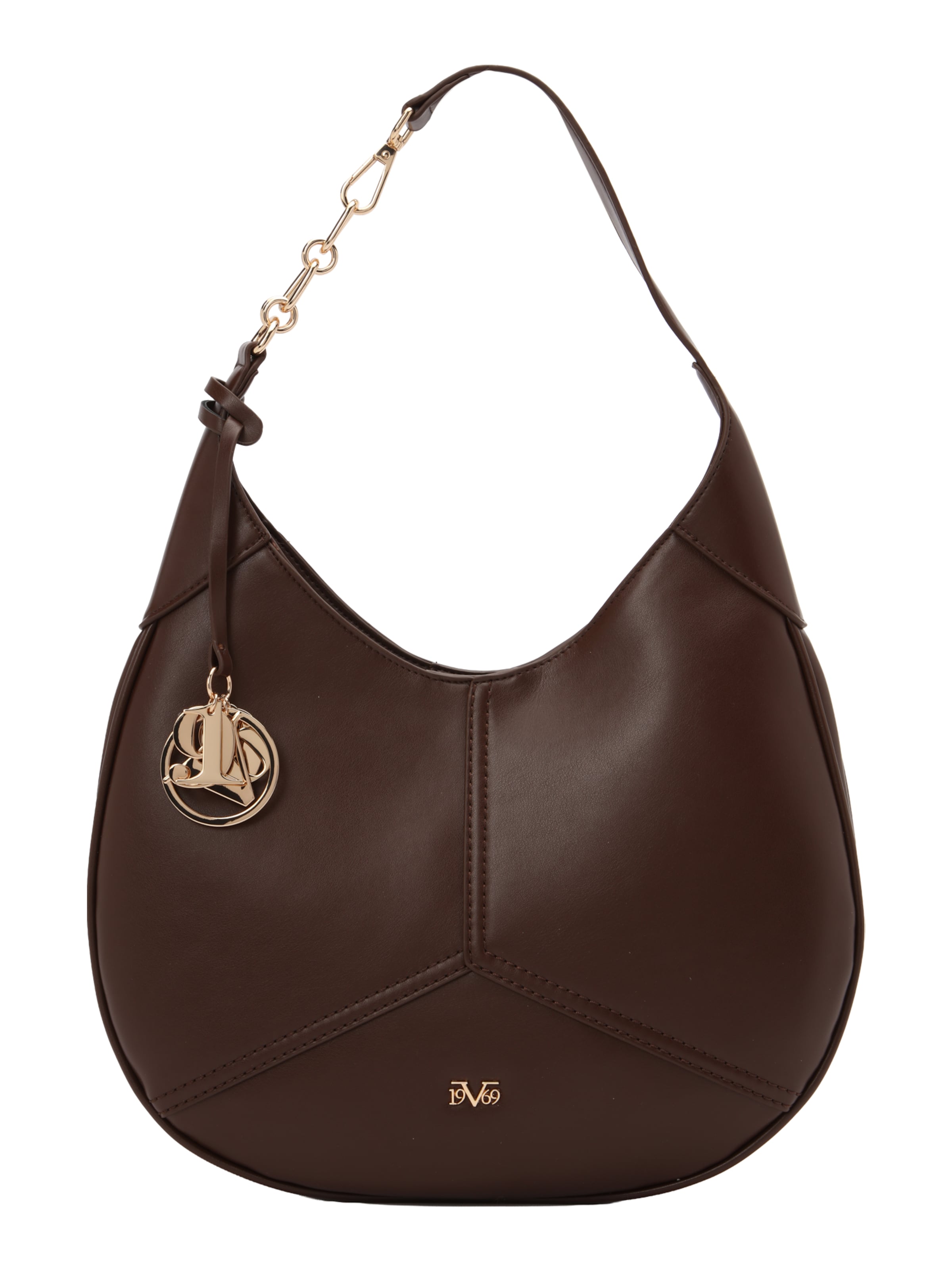 19V69 ITALIA Чанта за през рамо 'Basilissa' в кафяво: отпред