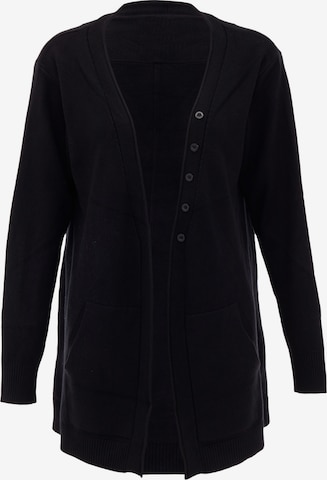 BLONDA Knit cardigan in Black: front