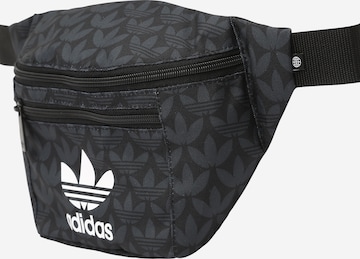 ADIDAS ORIGINALS Belt bag 'Monogram Waist' in Black: front