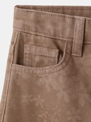 MANGO KIDS Wide Leg Jeans 'Victoria' in Braun