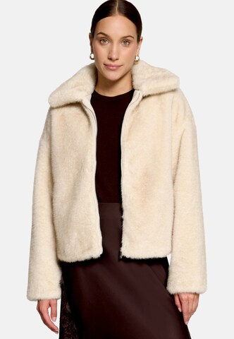 Giacca di mezza stagione di zero in beige: frontale