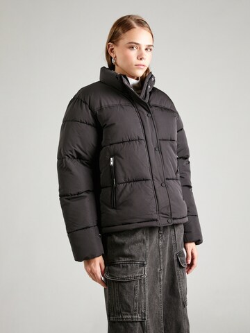 REPLAY Winter jacket in Black: front