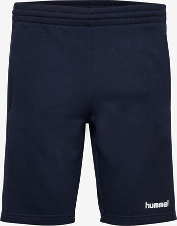 Hummel Regular Sportshorts in Blau: predná strana