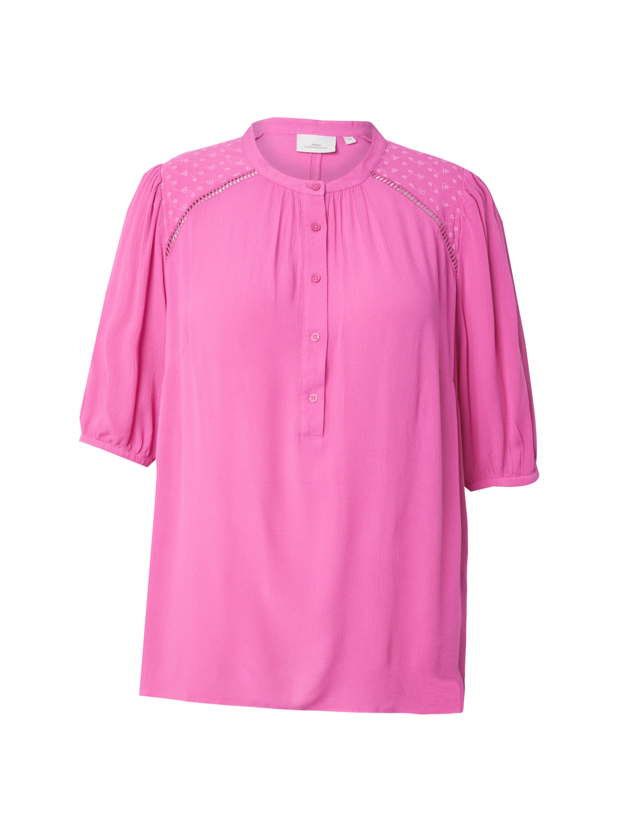 ONLY Carmakoma Μπλούζα 'CARAdzo' σε ροζ: μπροστά