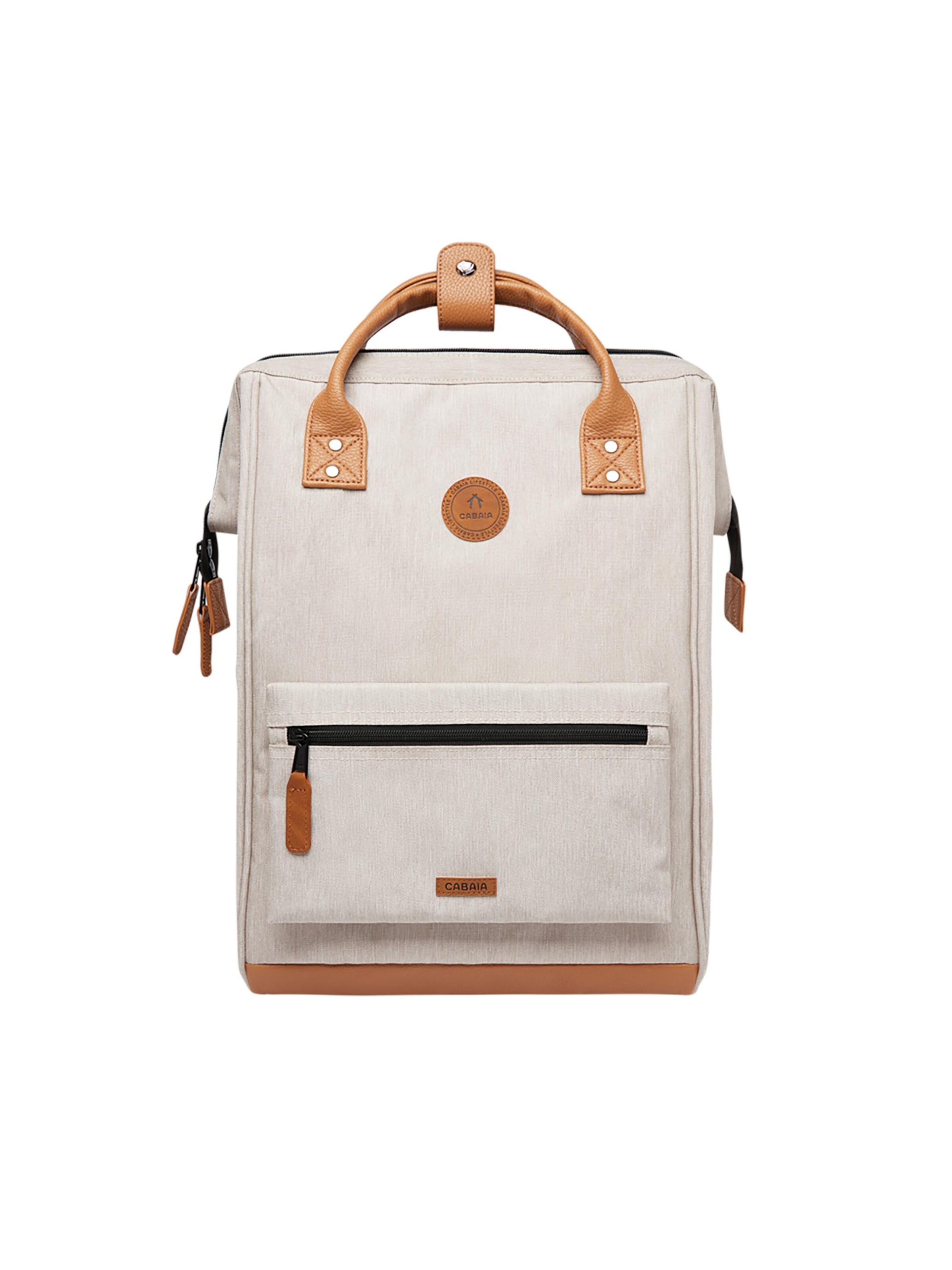Cabaia Rucksack 'Adventurer' in Beige: Vorderseite