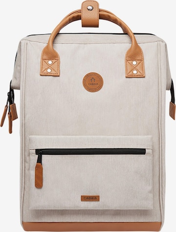 Cabaia Rucksack 'Adventurer L' in Beige: predná strana