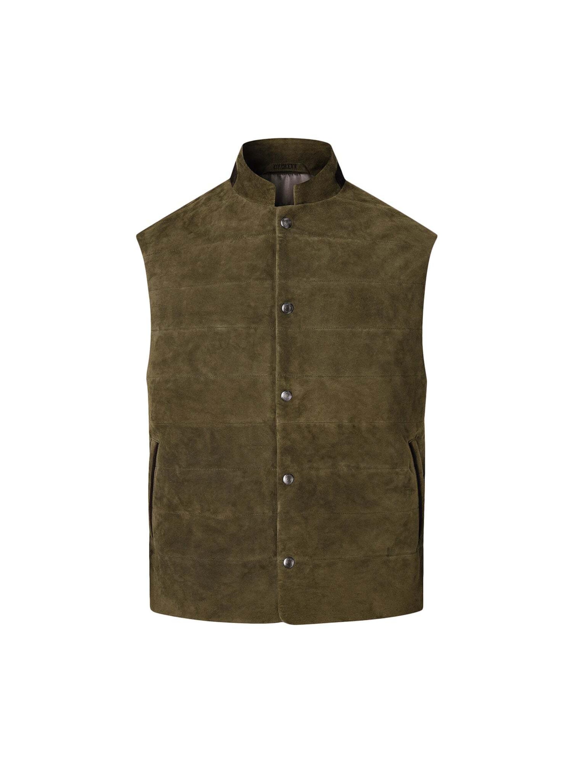 Gilet 'Regent' di Hackett London in verde: frontale