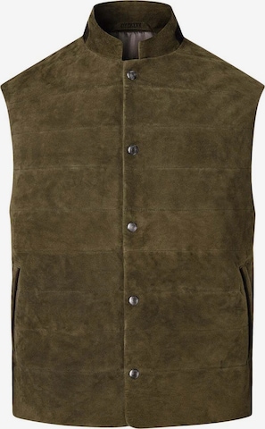 Hackett London Bodywarmer 'Regent' in Groen: voorkant