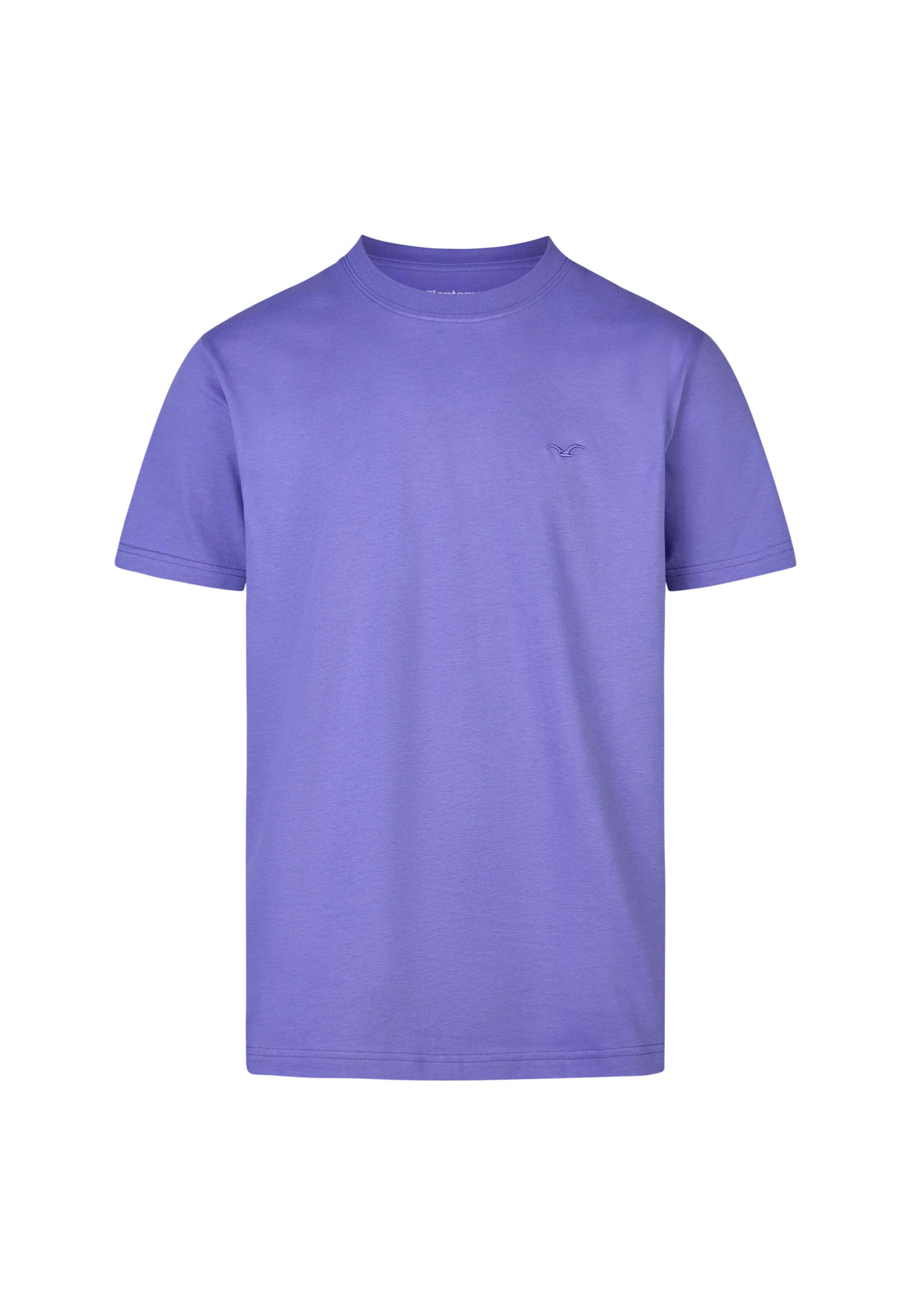 Cleptomanicx Shirt 'Ligull Stripe' in Purple: front