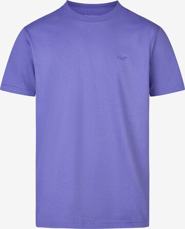 Cleptomanicx Shirt 'Ligull Stripe' in Purple: front
