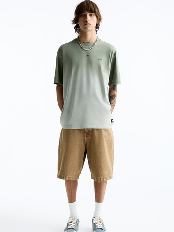 Pull&Bear Shirt in Green