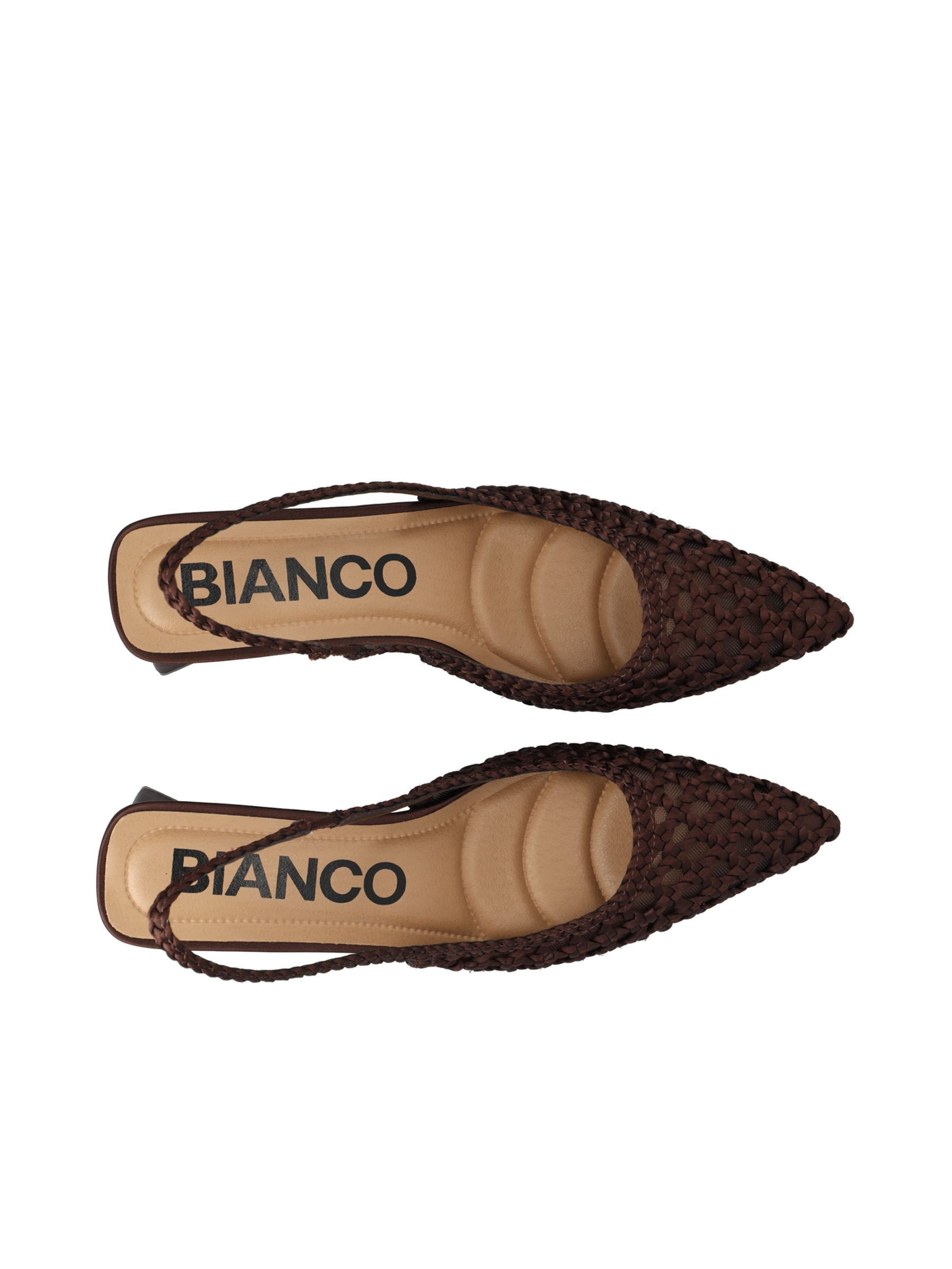 Bianco Slingback pumps 'MARALYN' in Brown