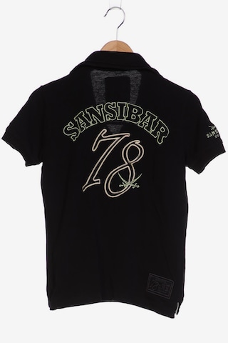 SANSIBAR Poloshirt XS in Schwarz