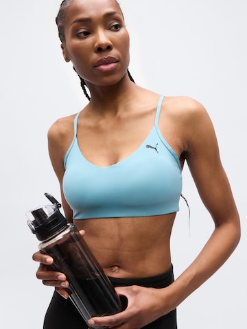 PUMA Bustier Sport-BH 'MOVE' in Blau